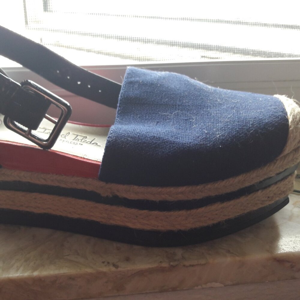 Platforms, gorgeous, natural fiber, Isabel Toledo